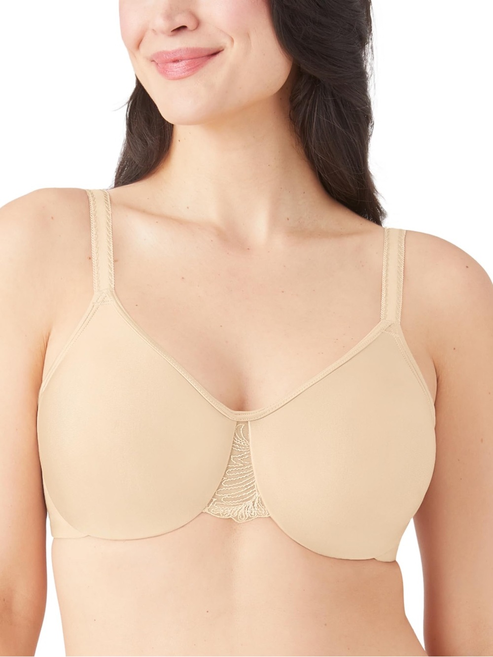 Wacoal Surreal Comfort Underwire Bra Women’s US Size 32D Beige 855335